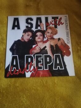 Salt`Pepa-A Salt with a deadly Pepa 1988 Next Plateau Records INT 828102 Holländische Pressung VG+/VG+